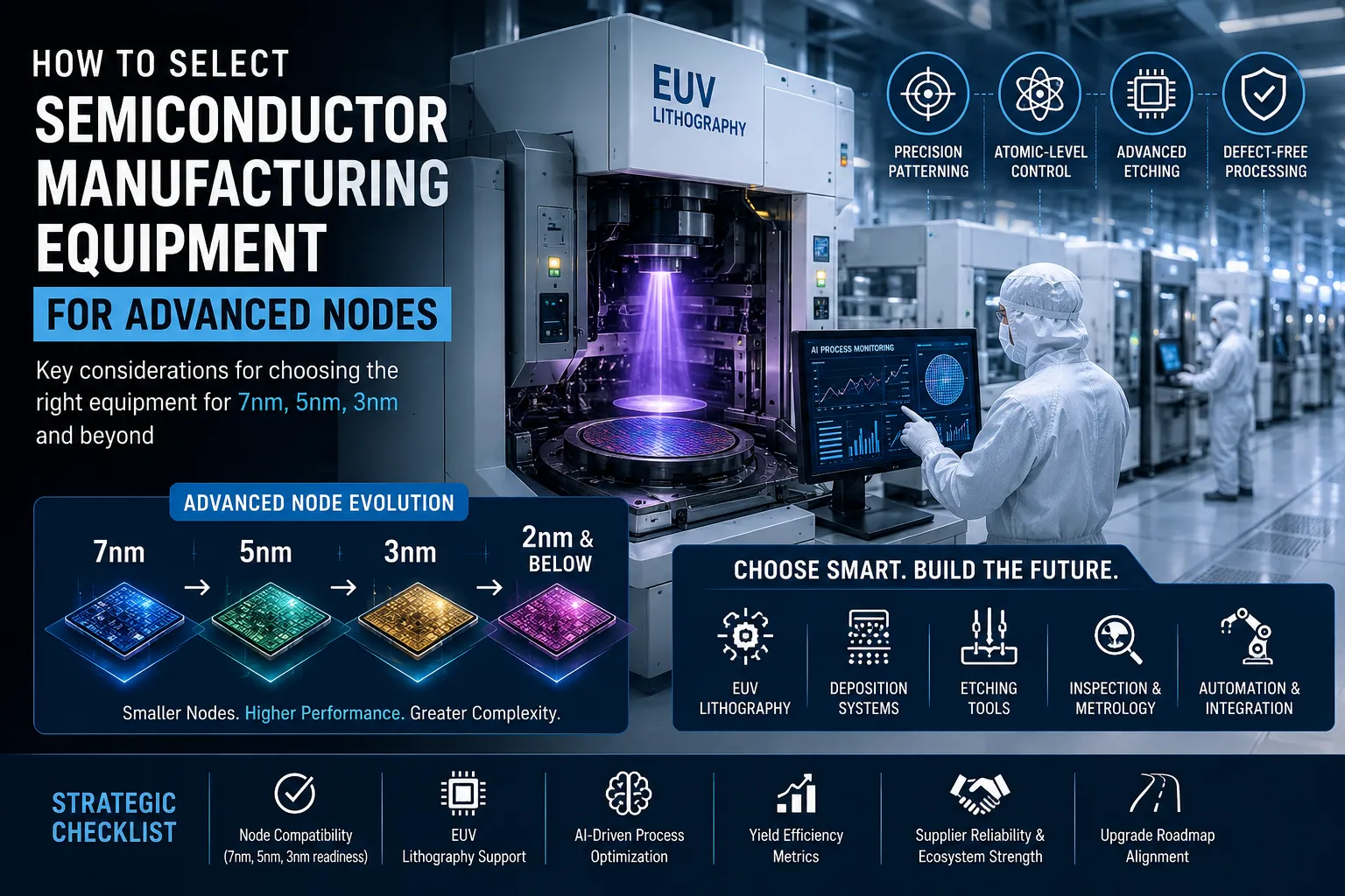 Thumbnail for How to Select Semiconductor Manufacturing Equipment for Advanced Nodes