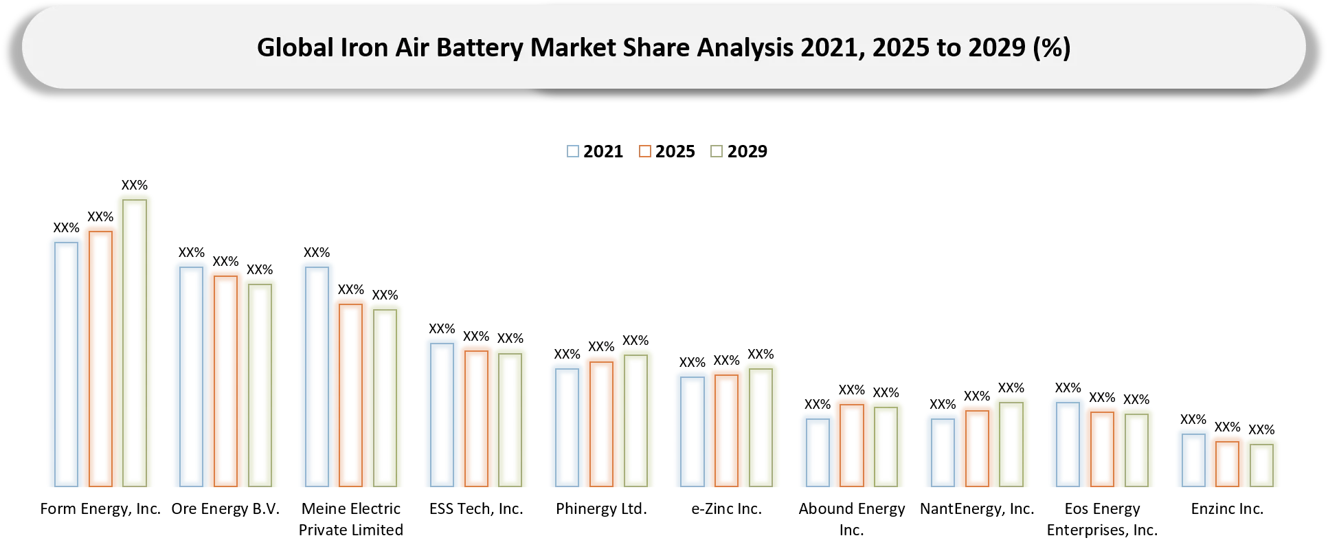 Iron Air Battery Market Company Share Analysis