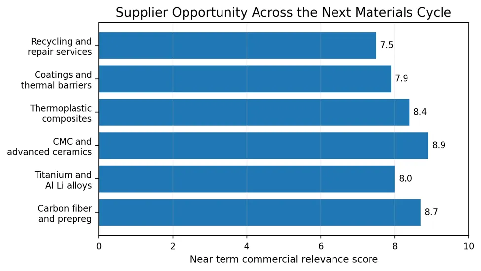 Supplier Opportunity Across the Next Materials Cycle
