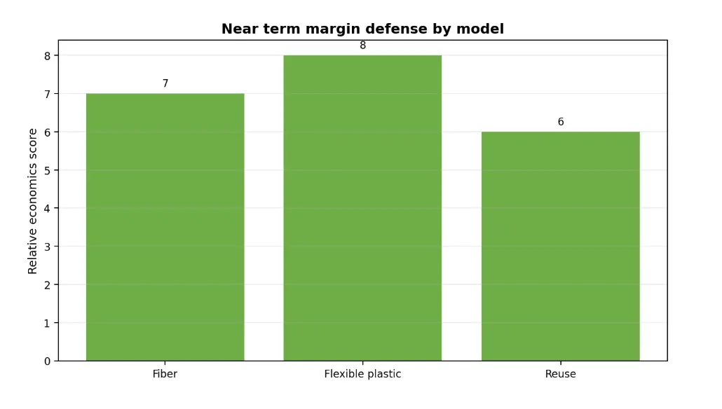 Near terms margin defense by model