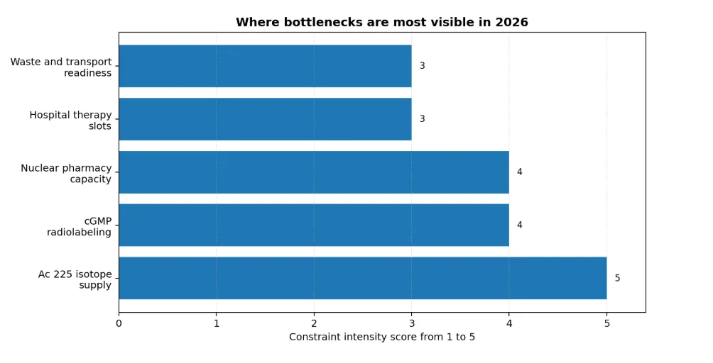 Where bottlenecks are most visible in 2026