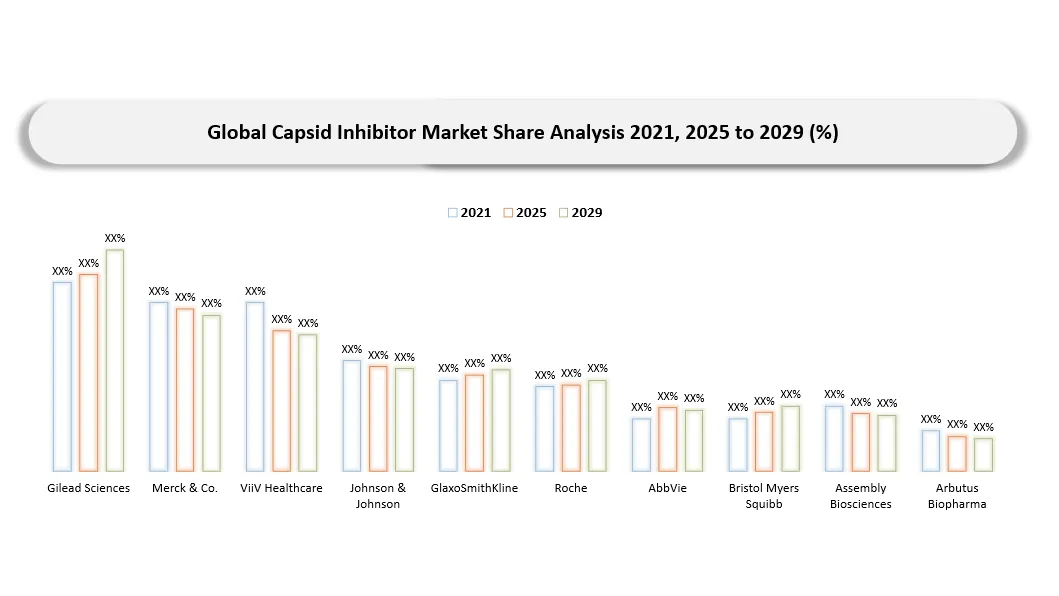 Capsid Inhibitor Market Company share analysis