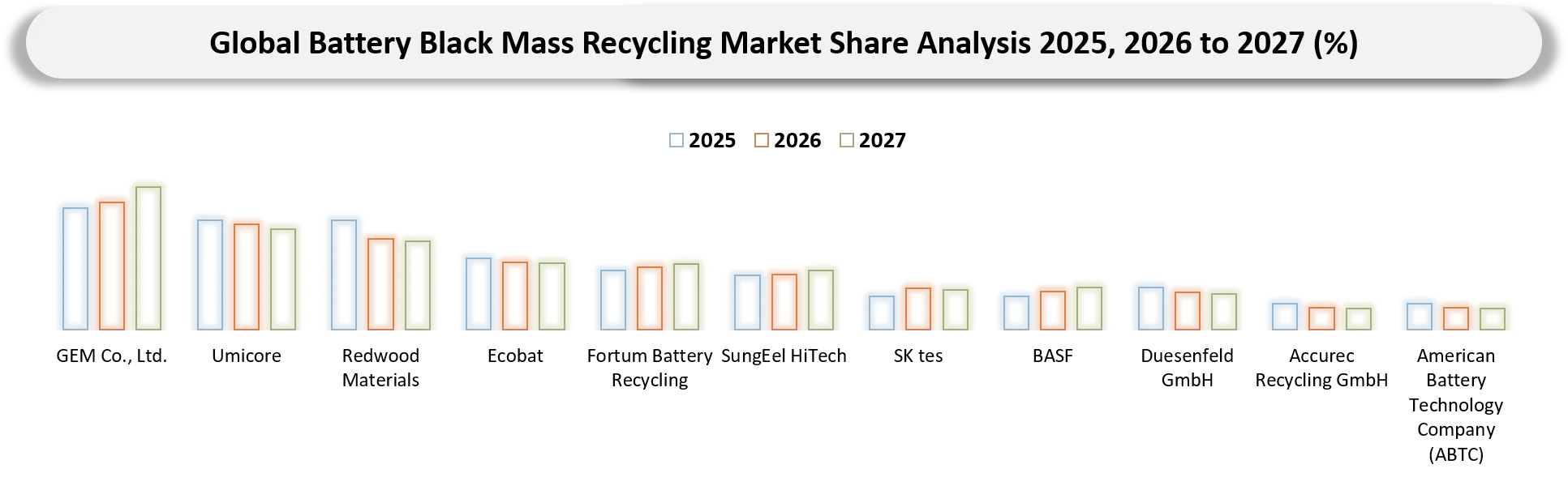 Battery Black Mass Recycling Market Competitive Landscape
