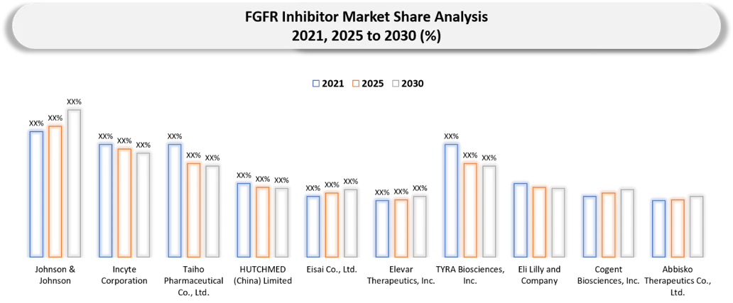 FGFR Inhibitor Market Company share analysis